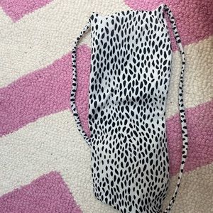 Strapless bikini top